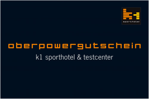 Geschenkkarte k1 sporthotel & Verleih